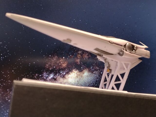 HMA 銀河英雄伝説1/8000 帝国総旗艦 ブリュンヒルト : クローゼットの