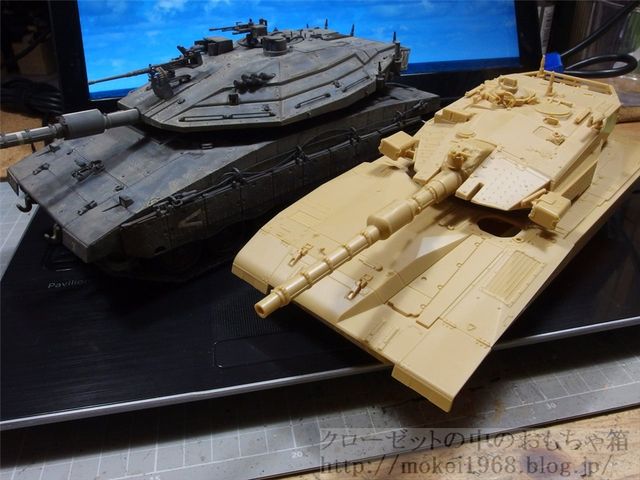 アカデミー 1/35 イスラエル国防軍 メルカバMk.Ⅲ 作成開始