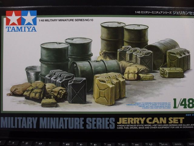 タミヤ 1 48mm ジェリカンセット クローゼットの中のおもちゃ箱