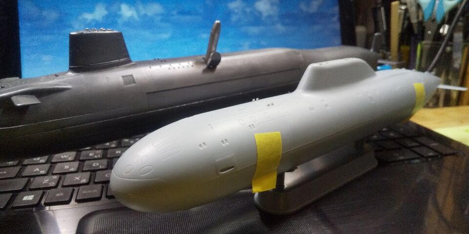 1/350　完成品　ロシア海軍　通常動力型潜水艦　キロ級 g6bh9ry 1/350 完成品 ロシア海軍 通常動力型潜水艦 キロ級 g6bh9ry