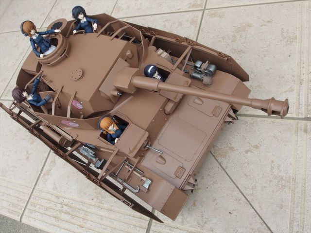 figma Vehicles IV号戦車H型（D型改） ひと通りの改造を終えての