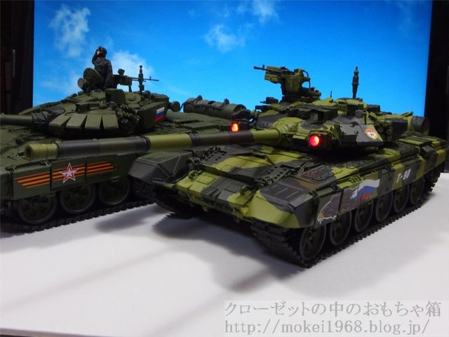 手持ちの1/35 現用ロシア戦車を・・・ : クローゼットの中の