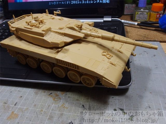 アカデミー 1/35 イスラエル国防軍 メルカバMk.Ⅲ 作成開始