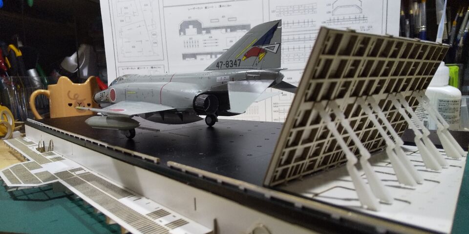 1/72 US NAVY CVN No.4 フライトデッキ&キャットウォーク 1/72
