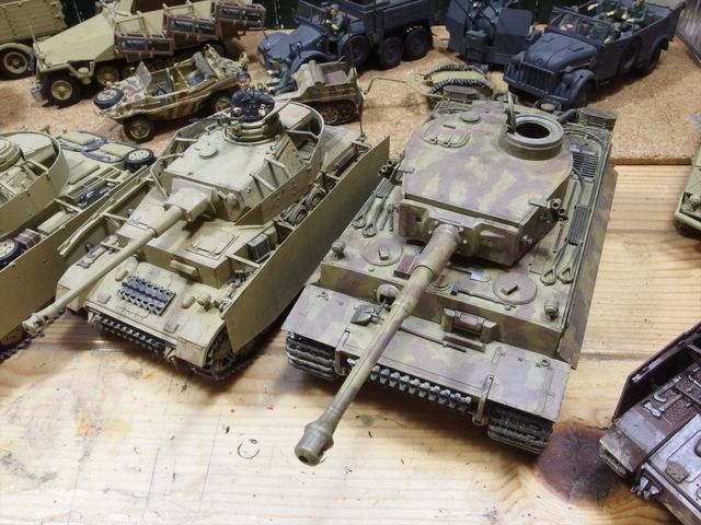 ミリタリー、戦車セット タミヤ 1/48ミリタリーミニチュアシリーズ 集合 : クローゼットの中の