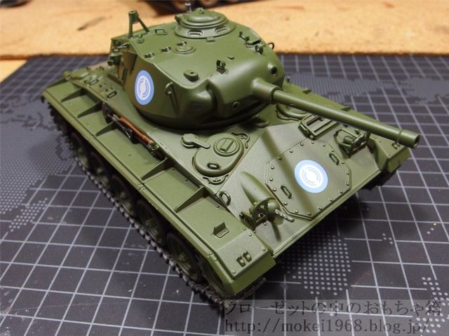 タミヤ 1 35 M24チャーフィー軽戦車 大学選抜チーム風 クローゼットの中のおもちゃ箱