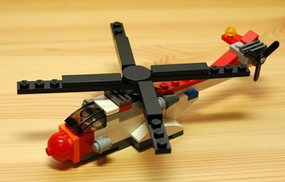 LEGO 小型ヘリコプター_R