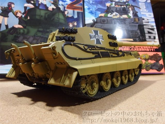 タミヤ 1 35 ティーガー ガルパン黒森峰仕様 組み上げ クローゼットの中のおもちゃ箱 タミヤ 1 35 ティーガー ガルパン黒森峰仕様 組み上げ クローゼットの中のおもちゃ箱