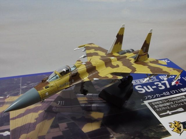 技MIX Su-37フランカーE2 作成 掲載忘れてました : クローゼットの中の