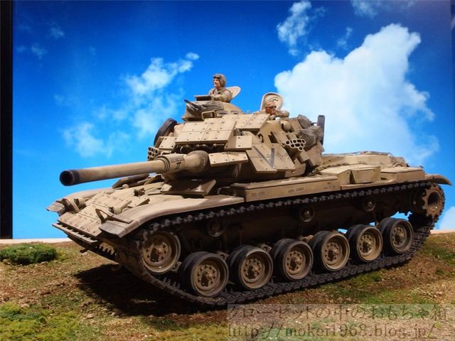 ミニチャンプス M60A1 米海兵隊湾岸戦争リアクティブアーマー