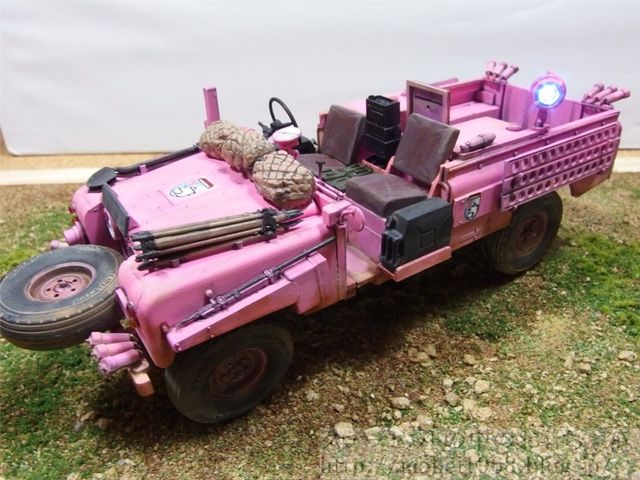 タミヤ 1/35 SAS LR ピンクパンサー 聖グロ仕様 完成 : クローゼットの