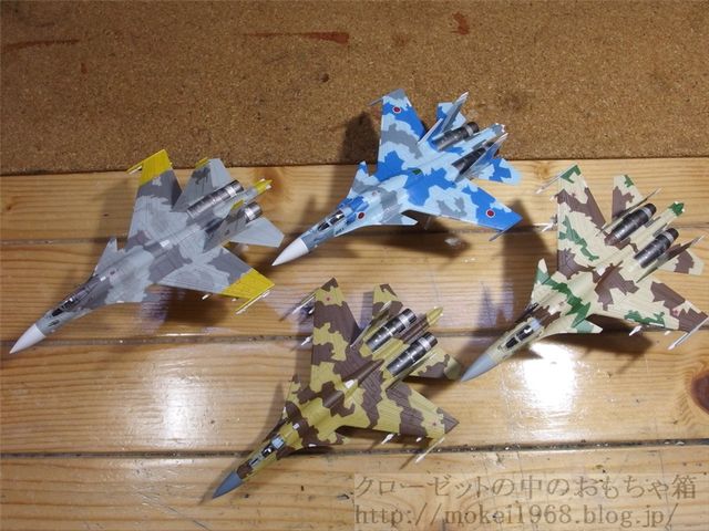 TOMYTEC 技mix Su-27M 1/144 塗装済みキット 仮想空自/露空 Su-27M (プラモデル) - ホビーサーチ ミリタリー