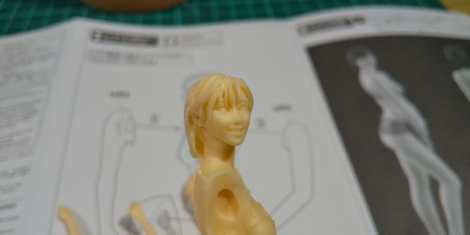 ハセガワ 1/20 スカルプチャービューティーズNo.1スマイル