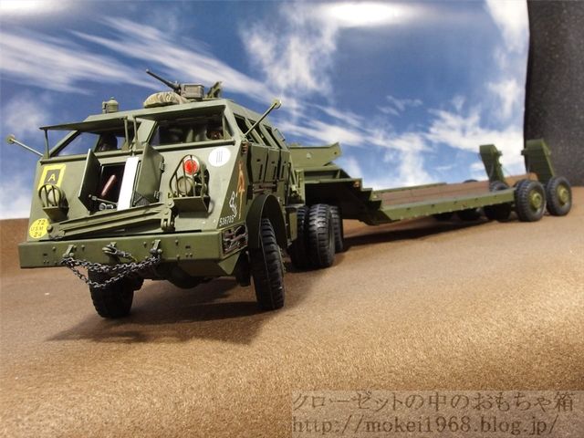 タミヤ 1/35 戦車運搬車ドラゴンワゴン 完成 : クローゼットの中