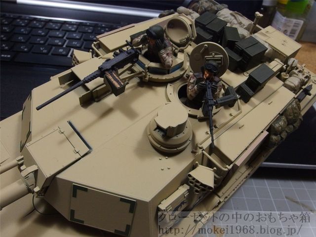 タミヤ 1/35 米国陸軍 M1A2 エイブラムス イラク戦仕様 完成まで
