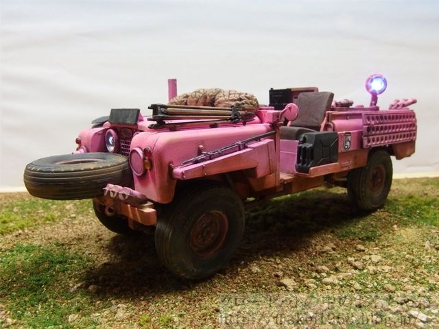 タミヤ 1 35 Sas Lr ピンクパンサー 聖グロ仕様 完成 クローゼットの中のおもちゃ箱