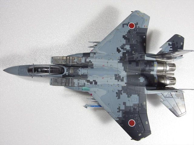 1/144 技mix　F-15J 迷彩塗装モデル 技MIX F-15 イーグル」の実力を探る！ （安田征策＆のんのんばあ