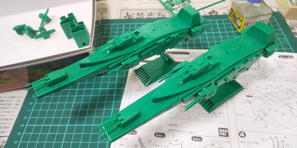 バンダイ　機動戦士ガンダム　1/1200 地球連邦軍艦船セット バンダイ 機動戦士ガンダム 1/1200 地球連邦軍艦船セット ※難