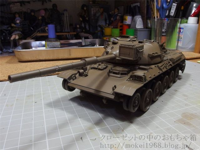 迷彩塗装 戦車モデル 1/35 スケール 1/35 戦車モデル 迷彩塗装 フィギュア付き