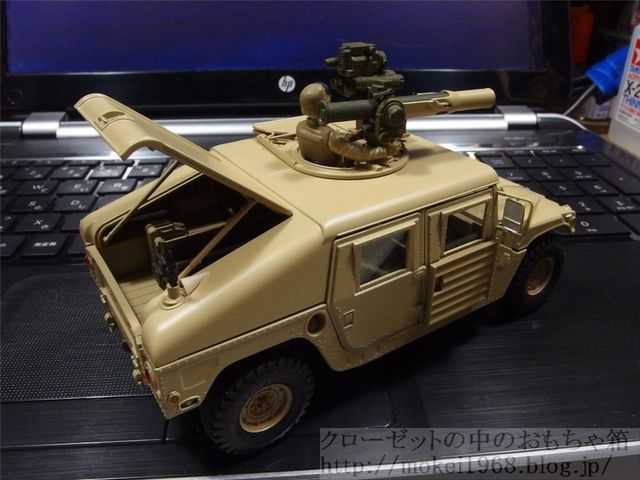 タミヤ 1/35 米陸軍 M1046 ハンビー TOW搭載 完成まで