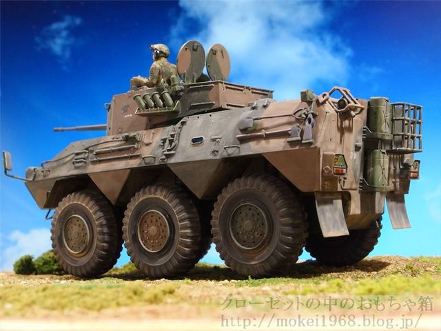 タミヤ 軽装甲機動車 ピットロード 87式偵察警戒車完成 : クローゼット