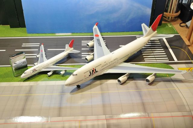 JAL 日本航空 B747-400 1/200 航空機模型 （日本航空 JAL B747