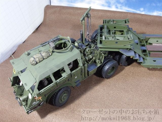 タミヤ 1/35 戦車運搬車ドラゴンワゴン 完成 : クローゼットの中の