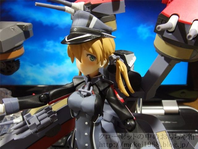 艦これ　figmaプリンツ·オイゲン　AGP　ビスマルク　ドライ 出撃するわ！艦隊これ AGPビスマルク・ドライ & figmaプリンツ