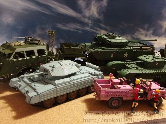 タミヤ 1/35 戦車運搬車ドラゴンワゴン 聖グロ風に : クローゼットの中