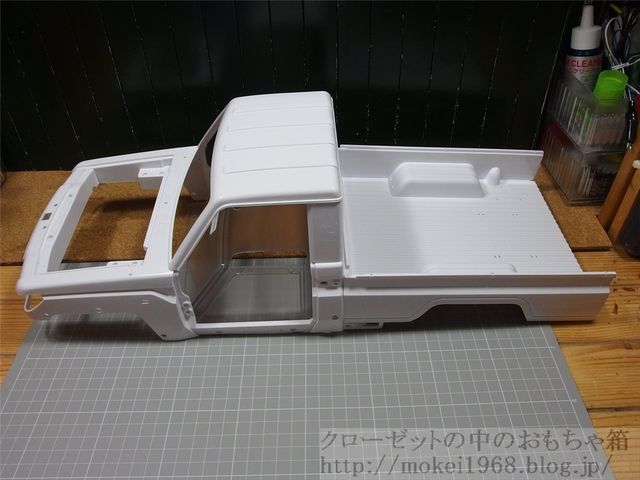 キラーボディー LC70 ランクル70ボディー+内装外装セット - おもちゃ