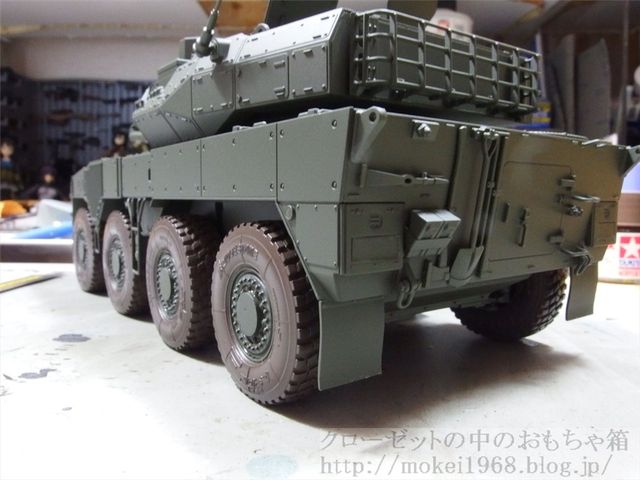 5538 自衛隊・国防・OD色塗装 災害派遣仕様 重機セット 3 1/2tトラック(SKW-477)｜株式会社 青島文化教材社