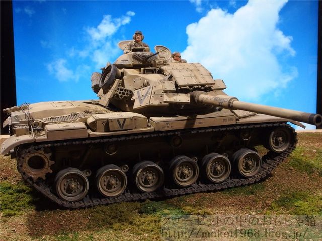 ミニチャンプス M60A1　米海兵隊湾岸戦争リアクティブアーマー追加型　1/35 タミヤ 1/35 ミリタリーミニチュアシリーズ アメリカ M60A1 リ