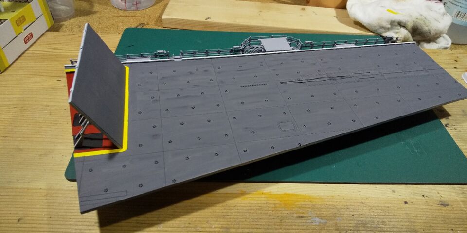 1/72 US NAVY CVN No.4 フライトデッキ&キャットウォーク 1/72 US NAVY CVN No.4 フライトデッキ&キャットウォーク 1/72