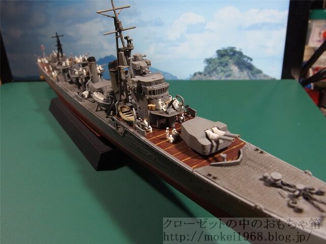 フジミ 1/350 艦NEXT 日本海軍 駆逐艦 島風 乗員を乗せて