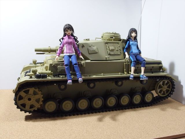 16分の1サイズを考える ヘンロンRC戦車 Ⅳ号戦車 : クローゼットの中