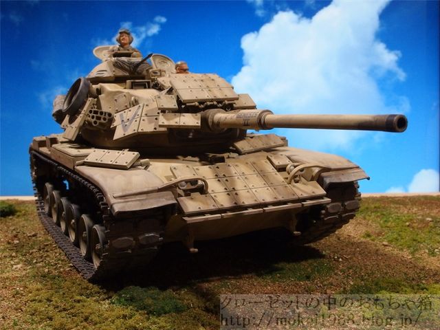 ミニチャンプス M60A1　米海兵隊湾岸戦争リアクティブアーマー追加型　1/35 ミニチャンプス M60A1 米海兵隊湾岸戦争リアクティブアーマー