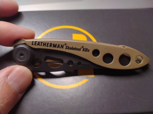 LEATHERMAN SKELETOOL KBXスケルツール KBX コヨーテタン 