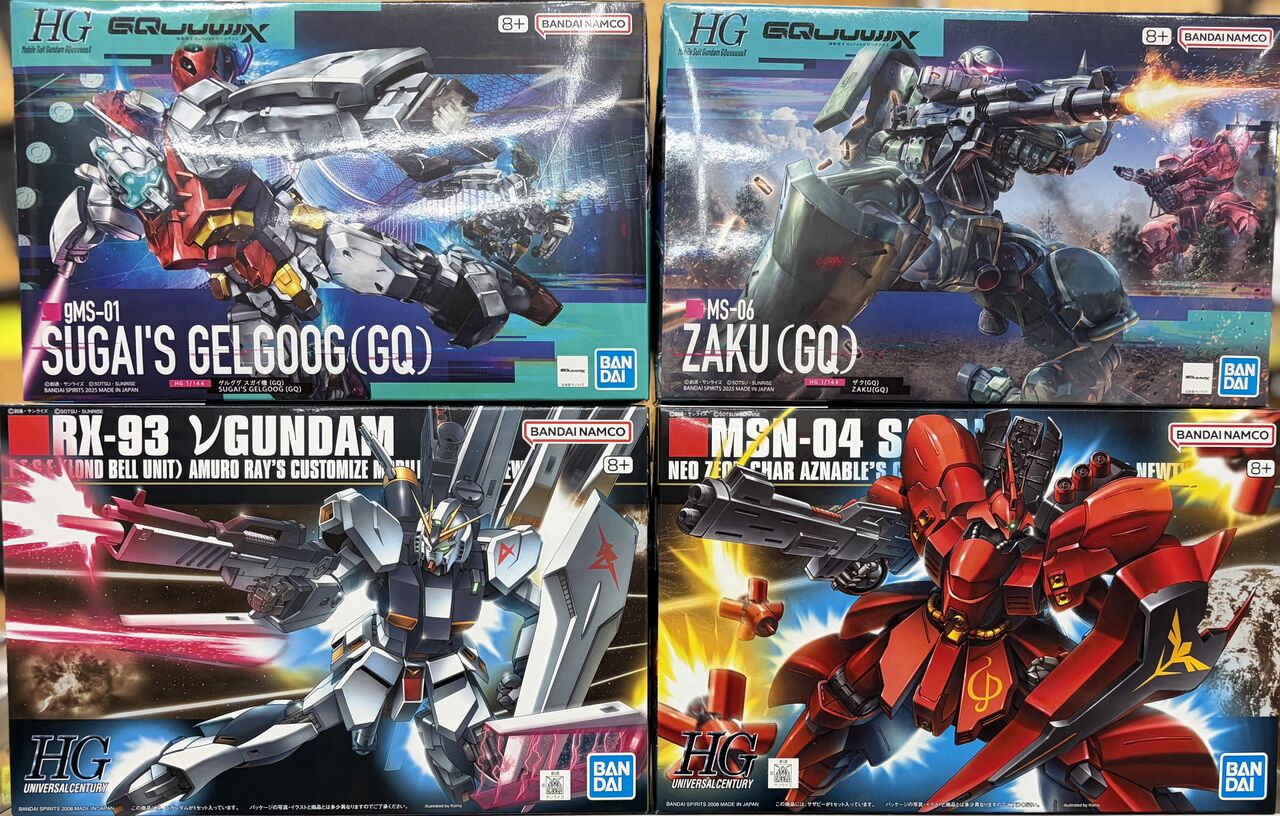 プラモ制作　まとめ売り　質問可　値段要相談 新製品と再生産とバンダイ再生産 2025・12・19 : 模型のアサヒヤ