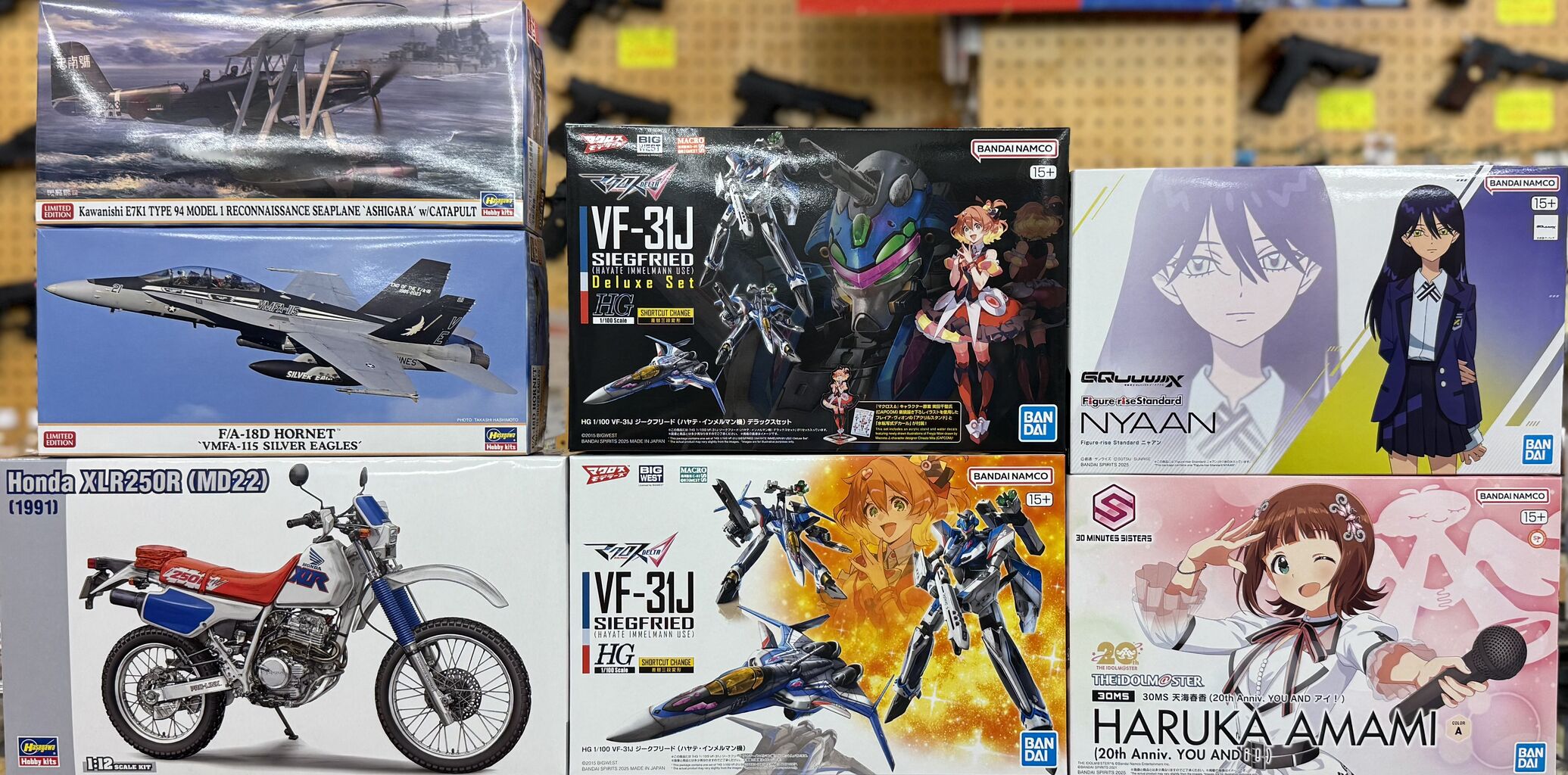 新製品とバンダイ再生産 2025・07・25 : 模型のアサヒヤ