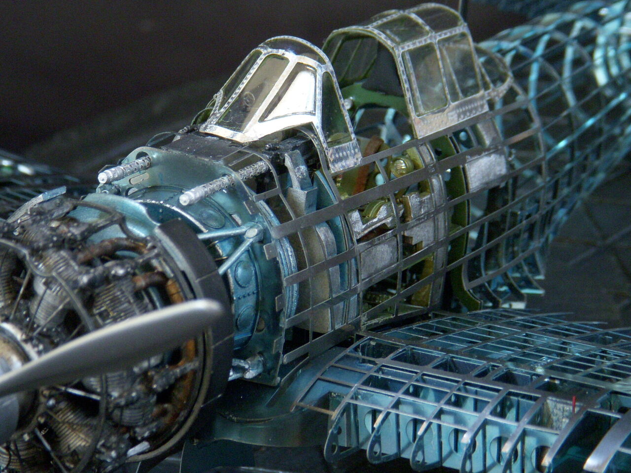 デアゴスティーニDESKTOP ZERO 1/32 零戦骸骨をつくる : 模型好きの御