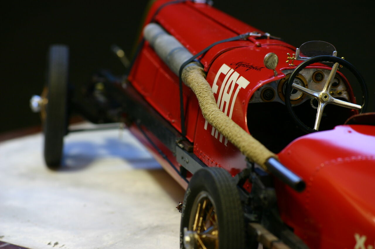 FIAT・メフィストフェレをつくる(イタレリ製 1/12) : 模型好きの FIAT・メフィストフェレをつくる(イタレリ製 1/12) : 模型好きの