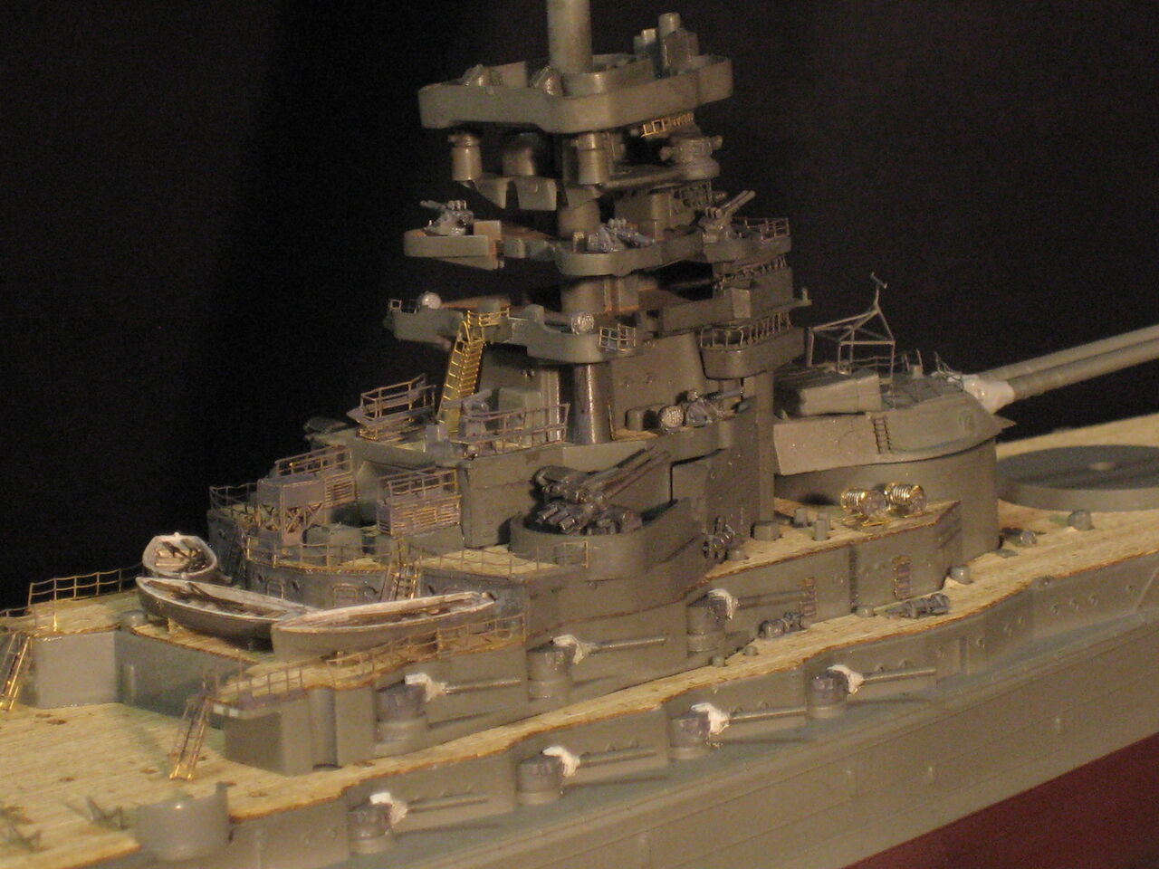 戦艦長門 1 500フジミ模型 ５回 模型好きの御本尊たち