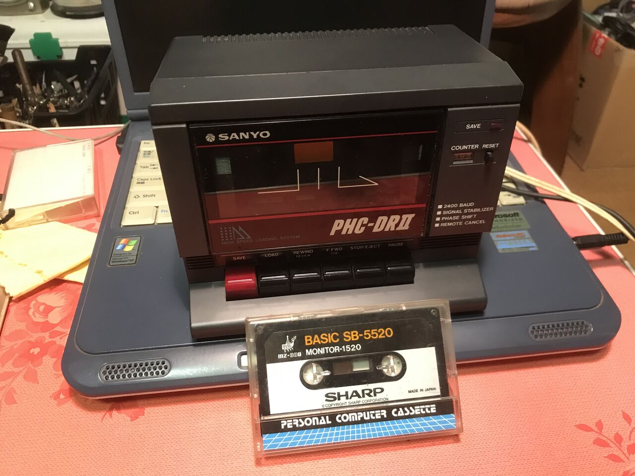 黎明のパソコン「SHARP MZ80B」復活せよ！ : 模型好きの御本尊たち
