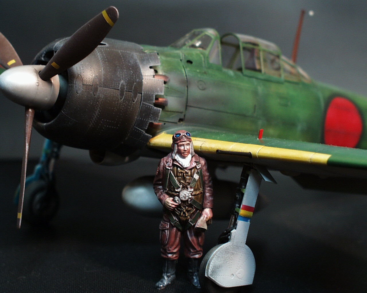 タミヤ1/32 零戦52型 : 模型好きの御本尊たち