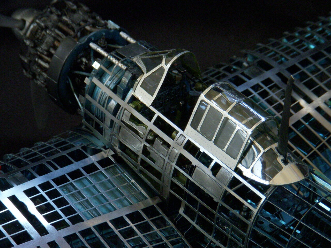デアゴスティーニDESKTOP ZERO 1/32 零戦骸骨をつくる : 模型好きの御