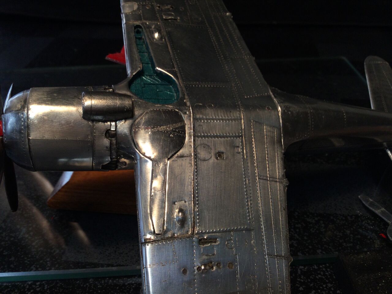 タミヤ1/48 疾風にアルミ板を貼る(10) : 模型好きの御本尊たち