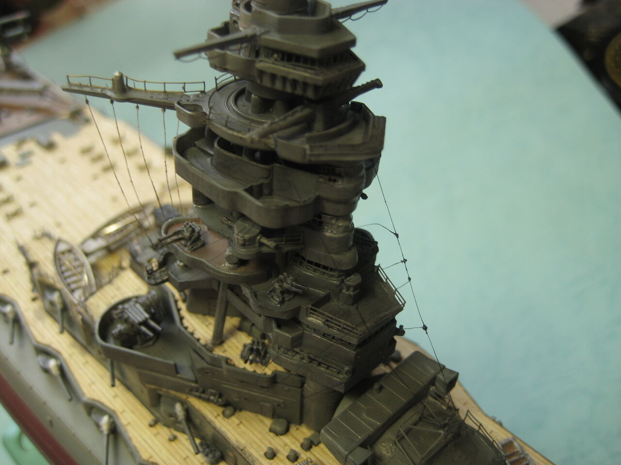 戦艦長門 1/500フジミ模型 6回 : 模型好きの御本尊たち