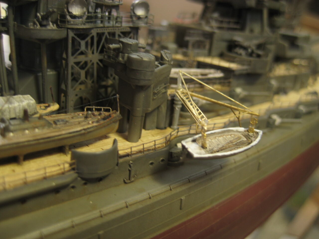 戦艦長門 1/500フジミ模型 最終回 : 模型好きの御本尊たち