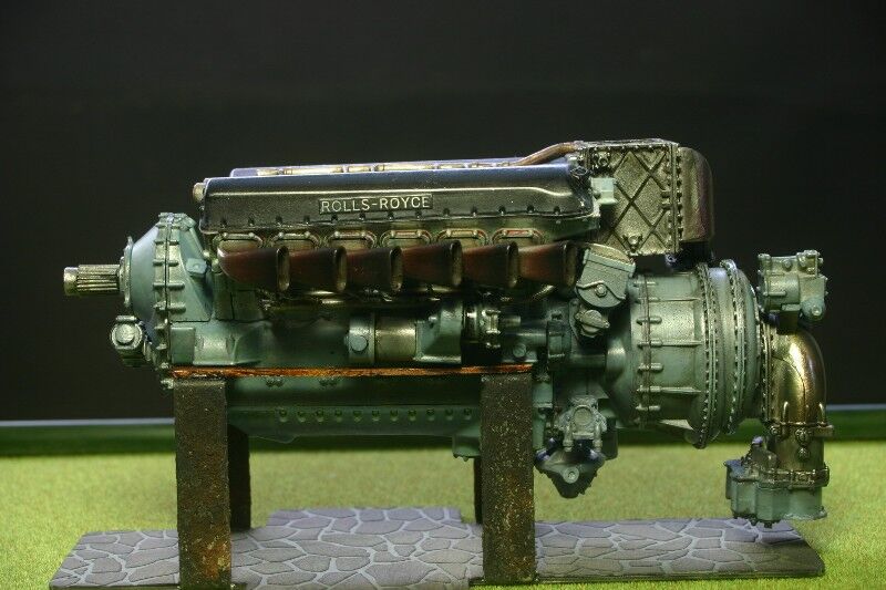 ロールスロイス・マーリンエンジン 1/16 : 模型好きの御本尊たち
