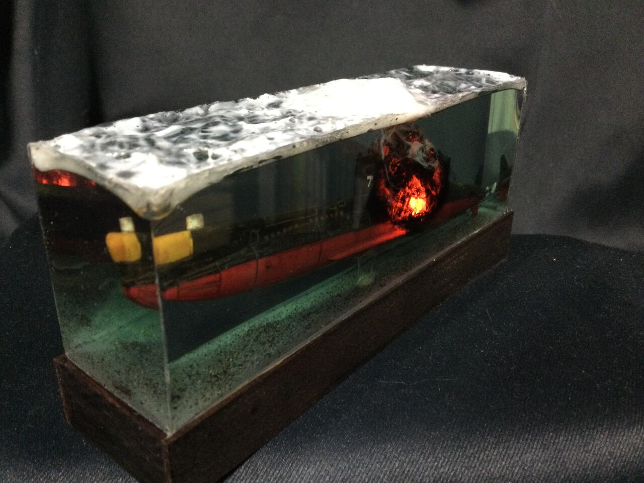 Submarine.707F.サブマリン　ナナマルフュージョン　レジン 今井科学 Submarine.707F.サブマリン ナナマルフュージョン レジン 今井
